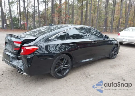 2018 Honda Accord Sport z USA, uszkodzony, nr VIN 1HGCV1F34JA205131